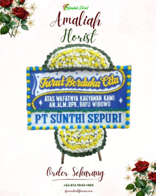 Papan Bunga Duka di 14 Ulu