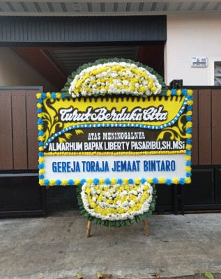 Papan Bunga Duka di 14 Ulu