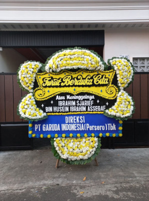 Papan Bunga Duka di 14 Ulu