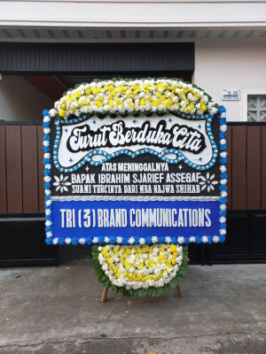 Papan Bunga Duka di 14 Ulu